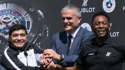 Hublot, Pelé, Maradona: triumvirate of the beautiful game - Euro 2016