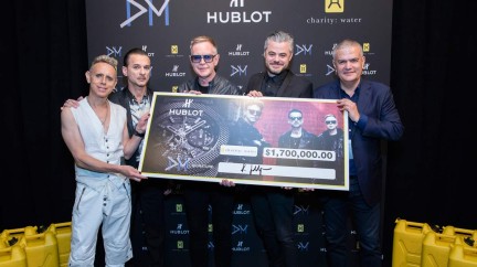 Hublot and Depeche Mode raise over $1.7 million for charity: water - Hublot