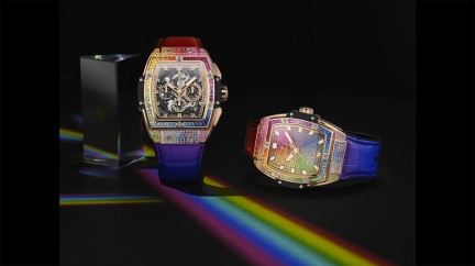 The immortalized rainbow  - Hublot 