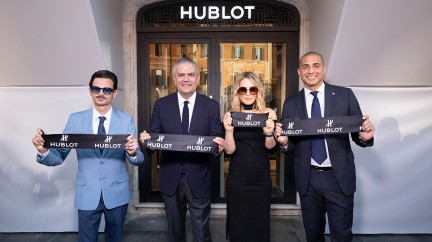 The brand arrives in Piazza Di Spagna, in Rome - Hublot
