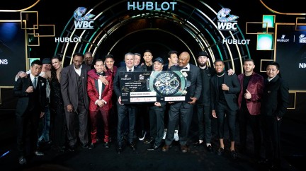 Big Bang Unico WBC models for the ‘Night of Champions’  - Hublot
