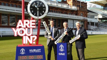 Official Timekeeper of the ICC Cricket World Cup 2019 - Hublot