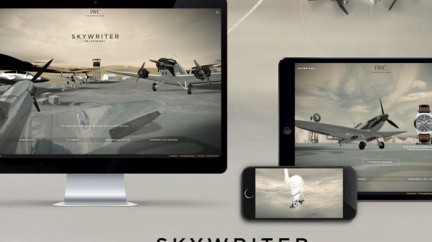 Digital campaign Skywriter  - IWC