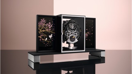Atmos Régulateur ‘Cherry Blossom’ - Jaeger-Lecoultre