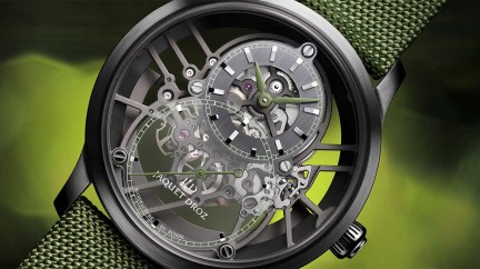 Three New Spring Colours illuminate the Skelet-One - Jaquet Droz