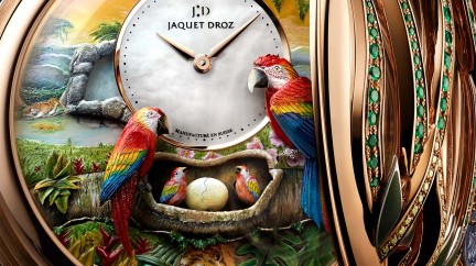 Parrot Repeater Pocket Watch - Jaquet Droz