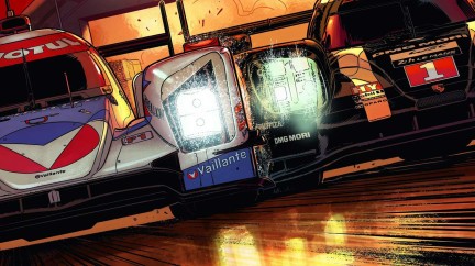 A completely fictitious title sponsor for Rebellion Racing - Rebellion