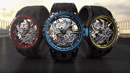 Excalibur Spider Pirelli colourful trio - Roger Dubuis
