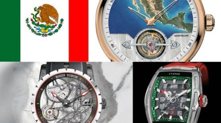 Watches decked out in Mexican colours - 10th edition of the SIAR