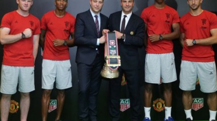 Global sponsorship with Manchester United - TAG Heuer