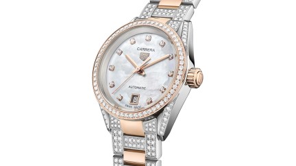 Carrera Date Elevated to a Jewelry Edition - TAG Heuer