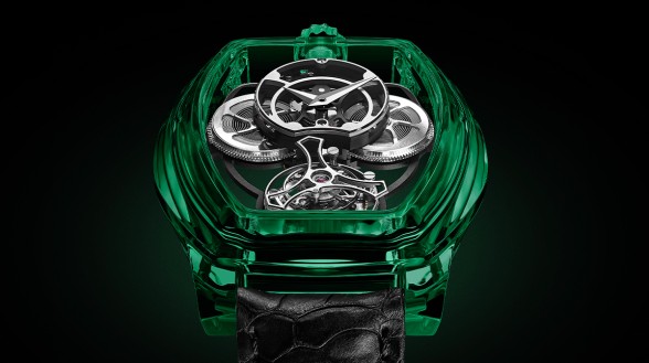Curvy Purity Tourbillon NanoSaphir Emerald © ArtyA