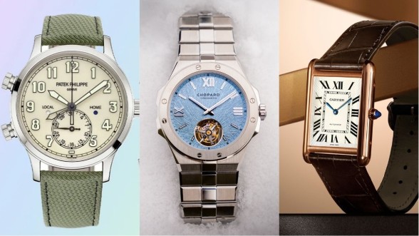 © Patek Philippe, Cartier & Chopard