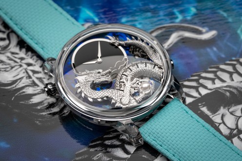 Imperial Dragon Automaton Sapphire Opale Workshop © Jaquet Droz