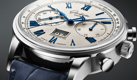 Senator Chronograph white dial © Glashütte Original