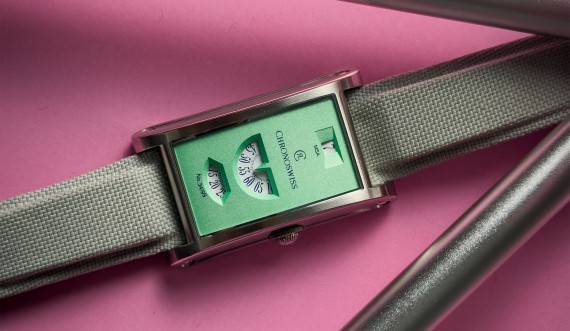 Chronoswiss Neo Digiteur Pastel Code Mint © Nathan Blard/WorldTempus