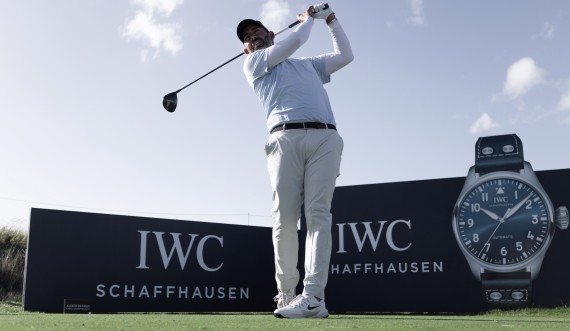 IWC Brand Ambassador Pablo Larrazábal at the 2026 edition of the Alfred Dunhill Links Championship © IWC Schaffhausen