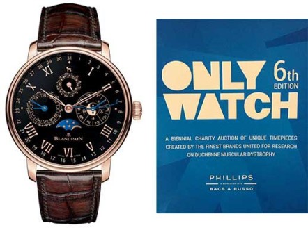 Blancpain, a guiding force behind Only Watch - Only Watch 2015
