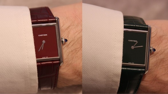 XS watches for men: how much is too little - Cartier 
