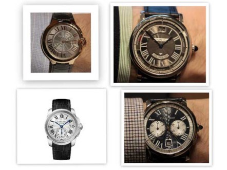 Toning its horological figure - Cartier