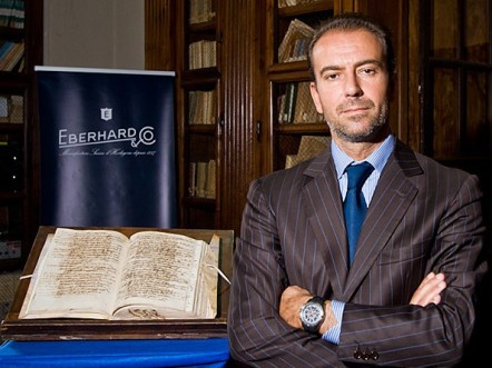 Baselworld 2014 : interview with Mario Peserico, General Manager - Eberhard & Co.