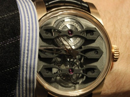 Three redesigned bridges - Girard-Perregaux