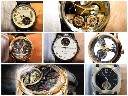 The contenders in the tourbillon category  - Geneva Watchmaking Grand Prix