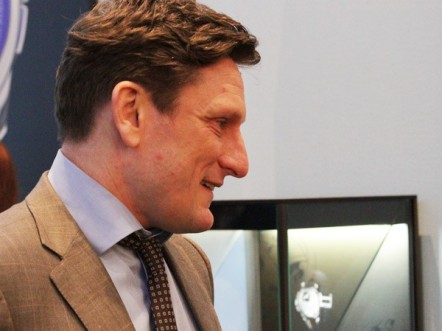 SIHH 2014 : Stephen Greubel explains the Quantième Perpétuel à Equation - Greubel Forsey