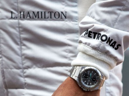 The discreet partner of F1 - IWC