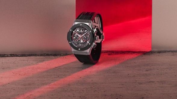 Classic Fusion Aerofusion Chronograph Red  - Hublot and The Watch Gallery