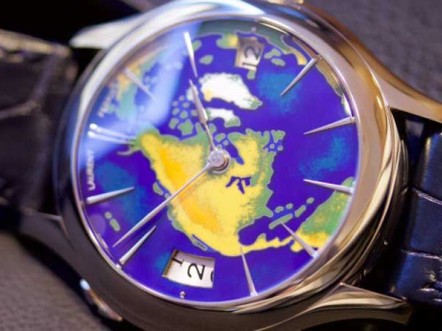 Galet Traveller USA Enamel Dial - Laurent Ferrier