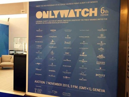 Only Watch at the heart of the Monaco Yacht Show - Only Watch 2015