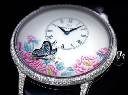 The second stops, the woman awakens - Jaquet Droz