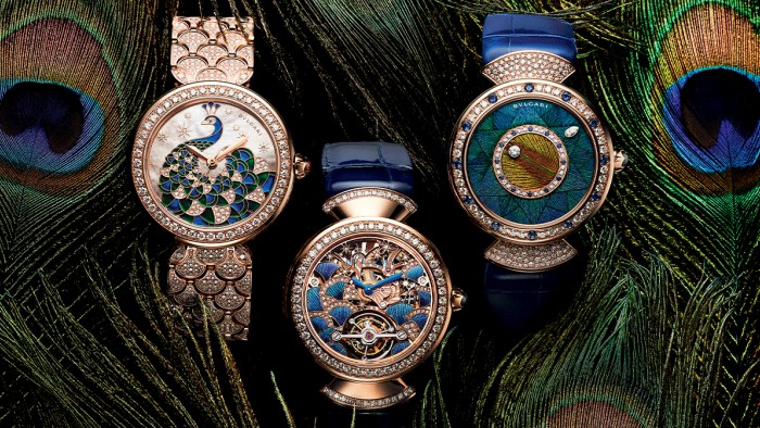 Divas' Dream Peacock Marquetry © Bulgari