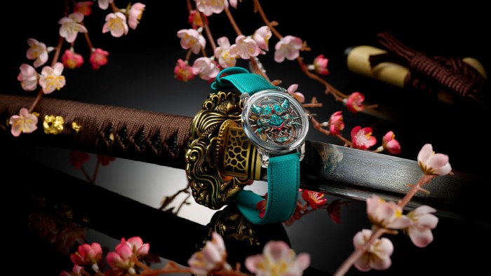 Tourbillon Skelet Sapphire - Bushido © Jaquet Droz