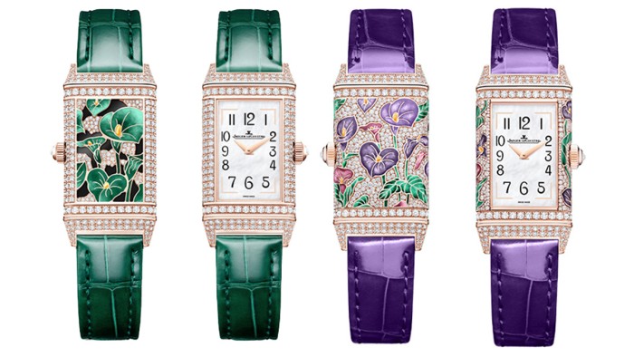 Reverso One ‘Precious Flowers’ © JLC