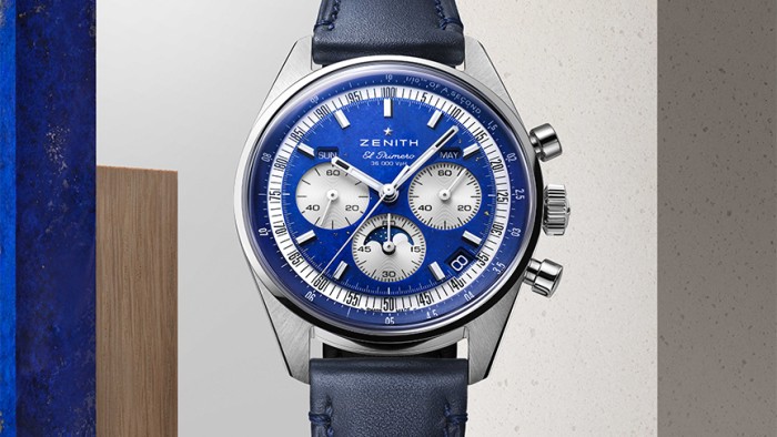 Chronomaster Original Triple Calendar Lapis Lazuli © Zenith