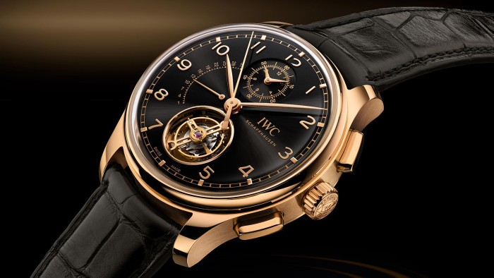 the Portugieser Tourbillon Rétrograde Chronograph ©IWC Schaffhausen