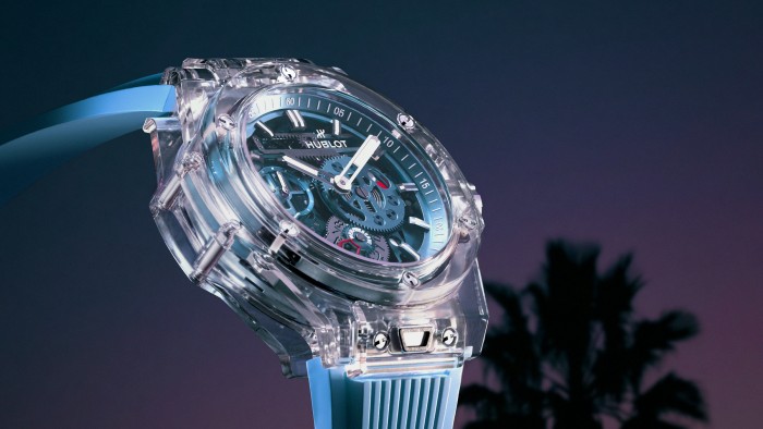 Big Bang Sapphire Sky Blue cover © Hublot