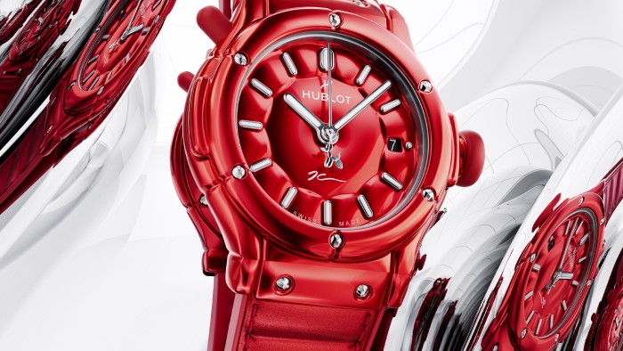 Classic Fusion Balloon Dog by Jeff Koons Red © Hublot