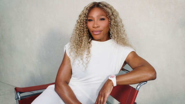 Audemars Piguet ambassador Serena Williams wearing the Royal Oak Self-winding Chronograph Serena Williams Limited Edition © Audemars Piguet