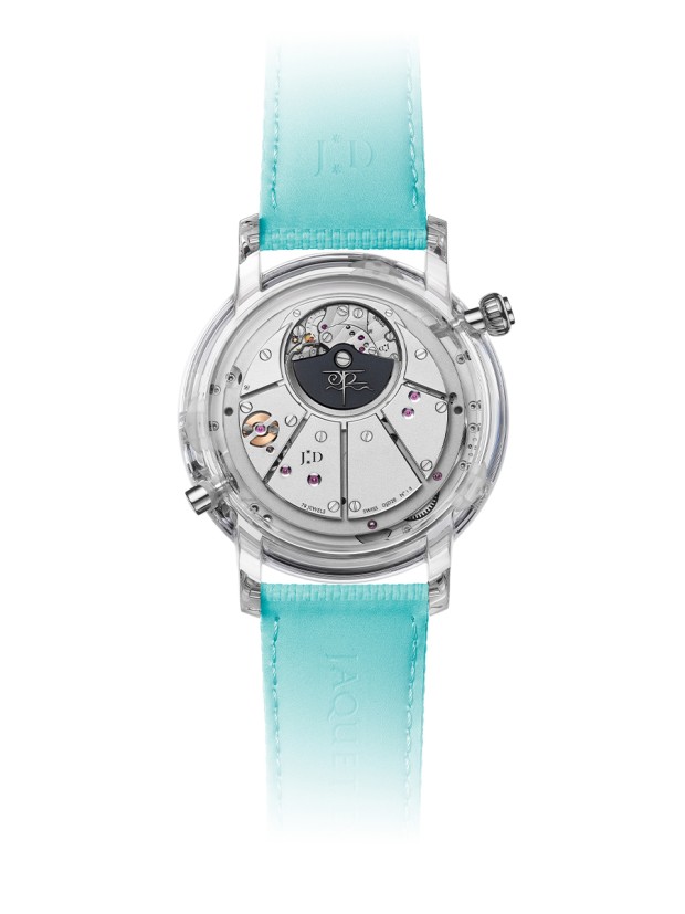 Imperial Dragon Automaton Sapphire Opale Back © Jaquet Droz