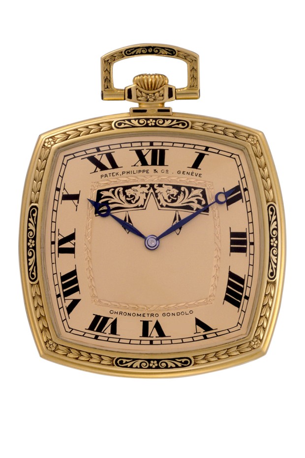 Chronometro Gondolo Dress Watch, 1912 © Patek Philippe