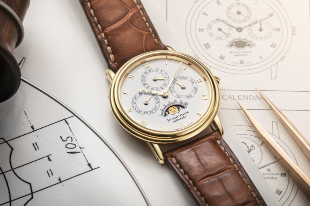 Villeret Phase de Lune, lancé en 1983 © Blancpain