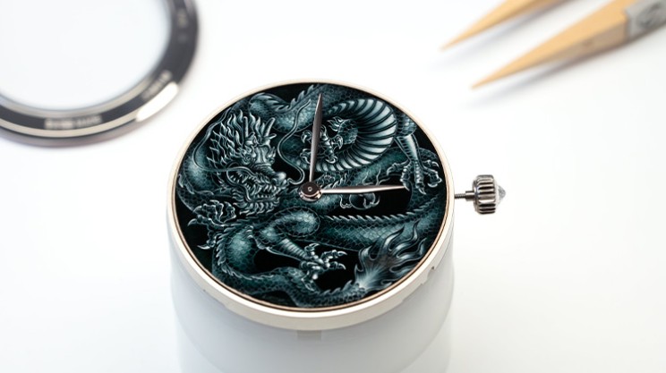 Les Cabinotiers Grisaille High Jewellery – Dragon © Vacheron Constantin