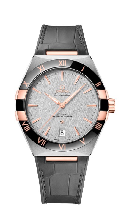 Constellation acier et sedna d'or © Omega