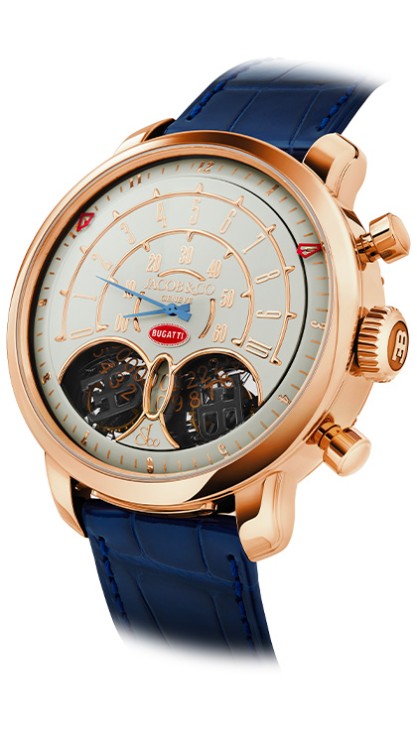 Jean Bugatti Twin Tourbillon & Chronograph © Jacob & Co.