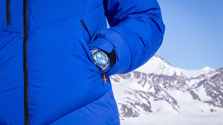 1858 Geosphere 0 Oxygen South Pole Exploration Limited Edition © Montblanc