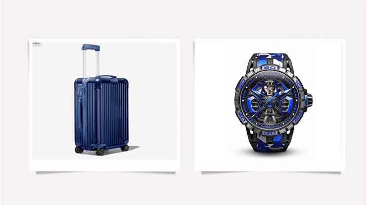 Roger Dubuis Excalibur Spider Huracán Sterrato and Rimowa Essential Cabin © Roger Dubuis, Rimowa