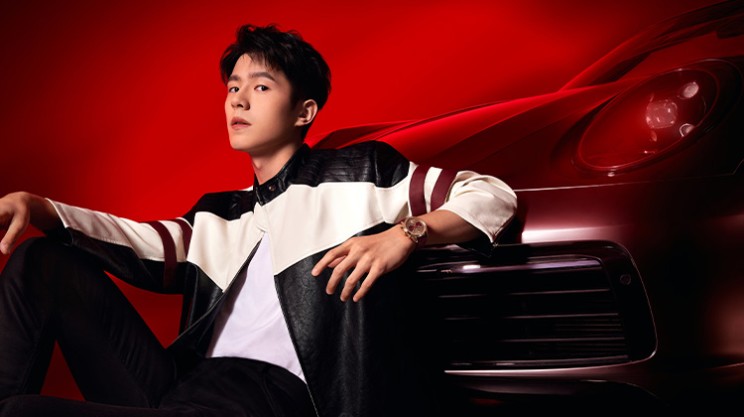 New brand ambassador Liu Hoaran © Tag Heuer